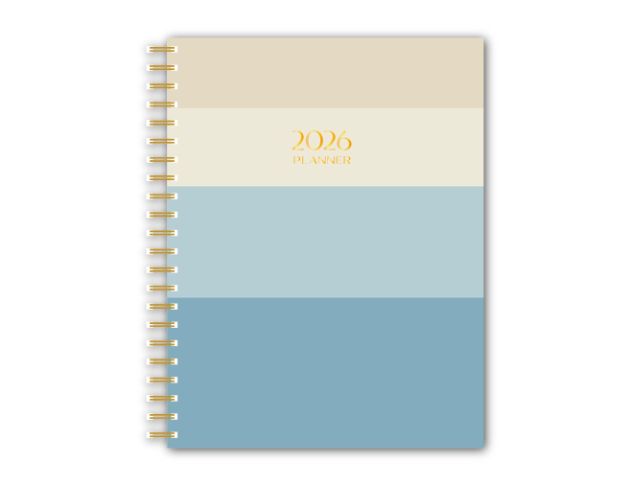 【預購】2026手帳/週/月計畫筆記日誌_Blossom Days_遠境之光(小) 1