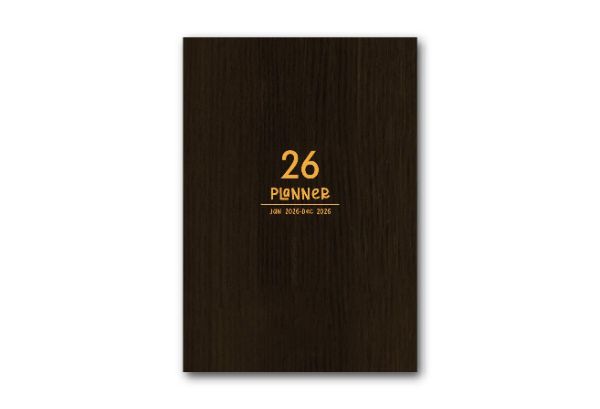 2026時光木語 木紋精裝本-夜影柚木