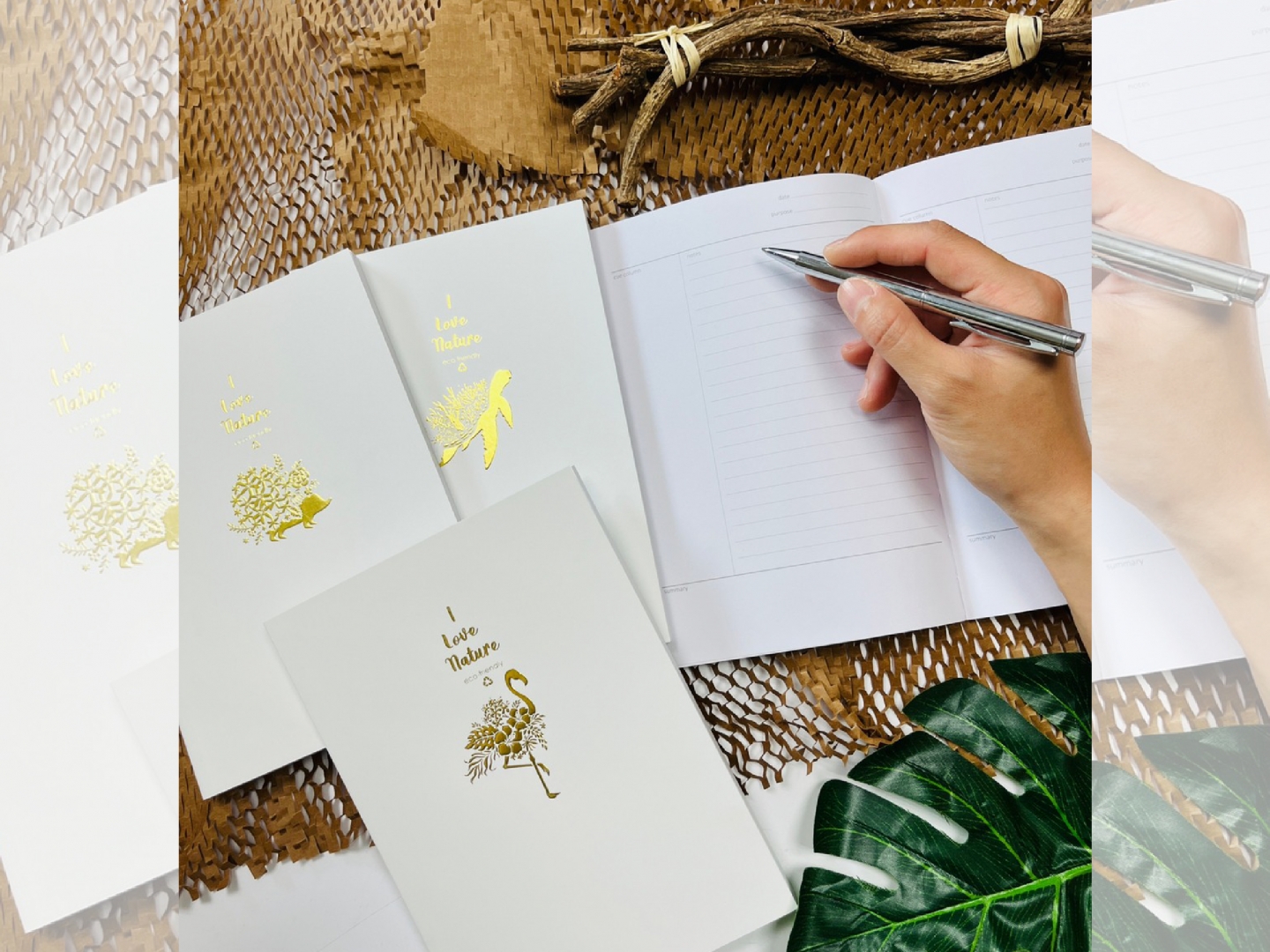 SIMPLE WHITE EMBOSSED